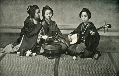 Té y música, 1891