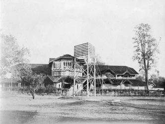 Oficina de telégrafos, Nagpur, Maharashtra, India