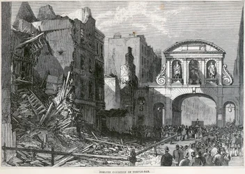 Temple Bar, Londres, 1877