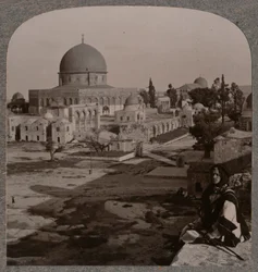 Recinto del templo, Jerusalén, c1900