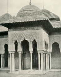 Templo en el Patio de los Leones, 1907