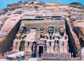Templo de Abu Simbel, Egipto, siglo XX