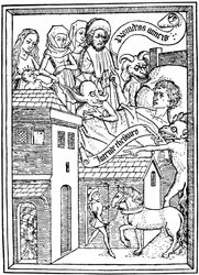 Tentación a la avaricia, c. 1465, 1964