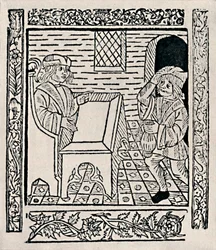Inquilino pagando renta, 1523, 1903