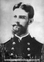 Teniente Richmond Pearson Hobson 1870-1937, Contraalmirante de la Marina de los Estados Unidos, c1910
