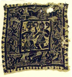 Fragmento Textil, Copto, principios del siglo VI