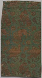 Textil, italiano, finales del siglo XIV-principios del siglo XV