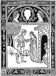 Thais y el joven, 1487