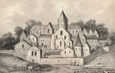 La Abadía de St Antoine des Champs, 1915