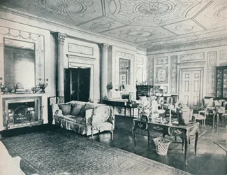 El Salón Adam, Stoke Edith, c1909