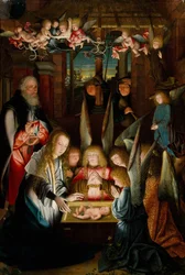 La adoración del Niño Jesús