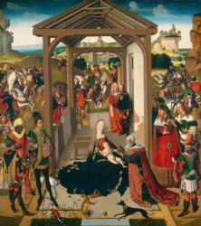 La Adoración de los Magos, cuarto trimestre del siglo XV