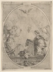 La Anunciación, c. 1730