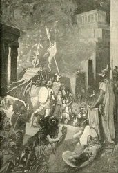 El ataque a la ciudadela de Cartago, 1890