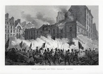 El ataque al Palacio Real, 1882