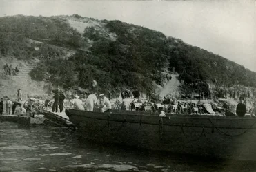 El Lugar de Desembarco Australiano en Gaba-Tepe, 1919