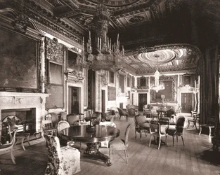 El salón de baile, Devonshire House, Londres