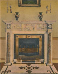 El mantel del salón de banquetes, 1946