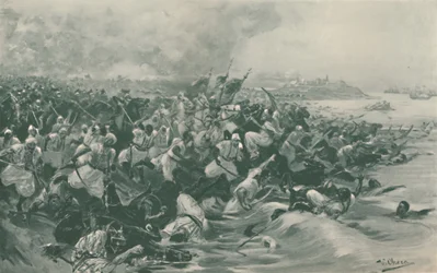 La batalla de Aboukir, 1799, 1896