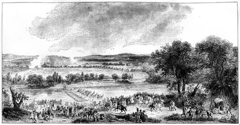 La batalla de Arcole, Italia, 15-17 de noviembre de 1796 1882-1884