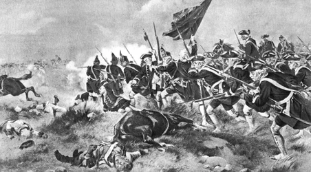 La Batalla de Dettingen, 16 de junio de 1743, 1910