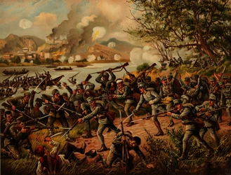 La batalla de Drina