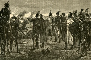 La Batalla de Leipzig, 1813, 1890