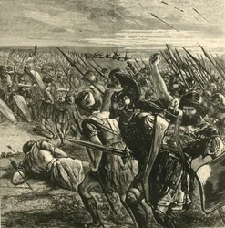 La batalla de Maratón