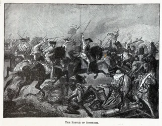 La batalla de Rossbach, 1882
