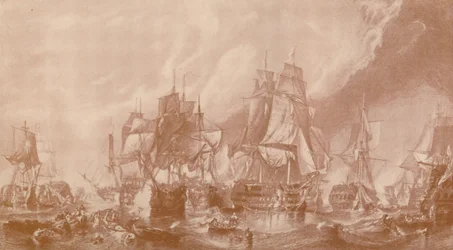 La Batalla de Trafalgar, 1805, 1896