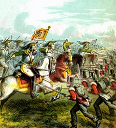 La batalla de Waterloo, 1815, c. 1850s