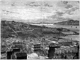 La bahía de San Francisco, América