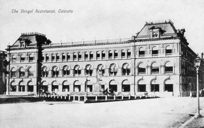 El Secretariado de Bengala, Calcuta, India, principios del siglo XX