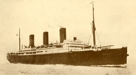 El Berengaria Cunard Line, 52,700 toneladas, c1930