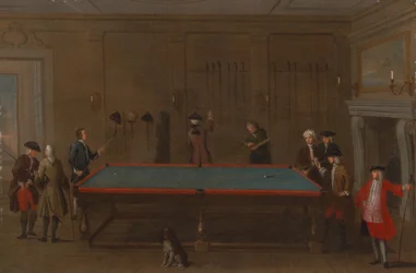 La Sala de Billar, ca. 1725