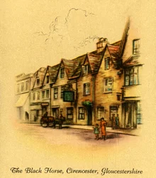 El Caballo Negro, Cirencester, Gloucestershire, 1936