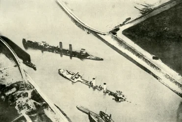 El bloqueo del puerto de Zeebrugge, 1919