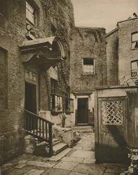 La Casa del Puente en George Row, Bermondsey, c1935