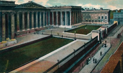 El Museo Británico, Londres, c. 1907