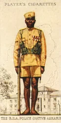 La Policía Nativa de África del Sur Británica, 1936