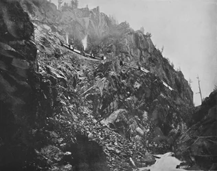 El Cañón de las Almas Perdidas, siglo XIX