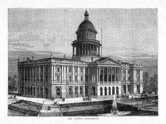 El Capitolio, Sacramento, California, EE.UU., 1877