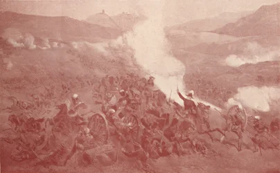 La carga de caballería en Balaclava, 1854 1909