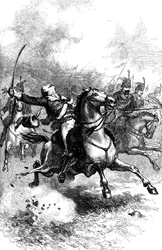 La carga de Pulaski, c. 1880