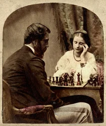 Los jugadores de ajedrez
