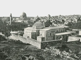La Iglesia de Santa Ana, Jerusalén, Palestina, 1895