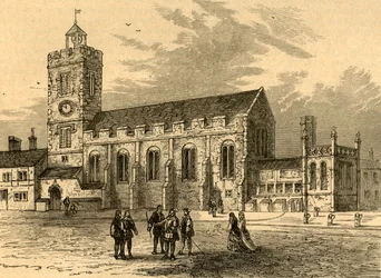 La iglesia de San Miguel Ad Bladum, A.D. 1585, 1897