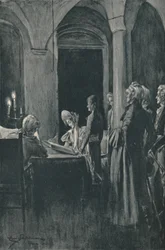 El matrimonio civil de Napoleón y Josefina, 9 de marzo de 1796, 1896