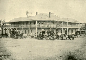 El Club House Hotel, Narrabri, 1901