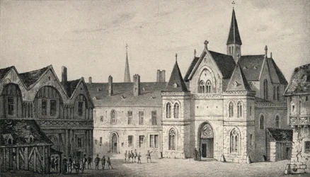 El Colegio de la Sorbona en 1550, 1915